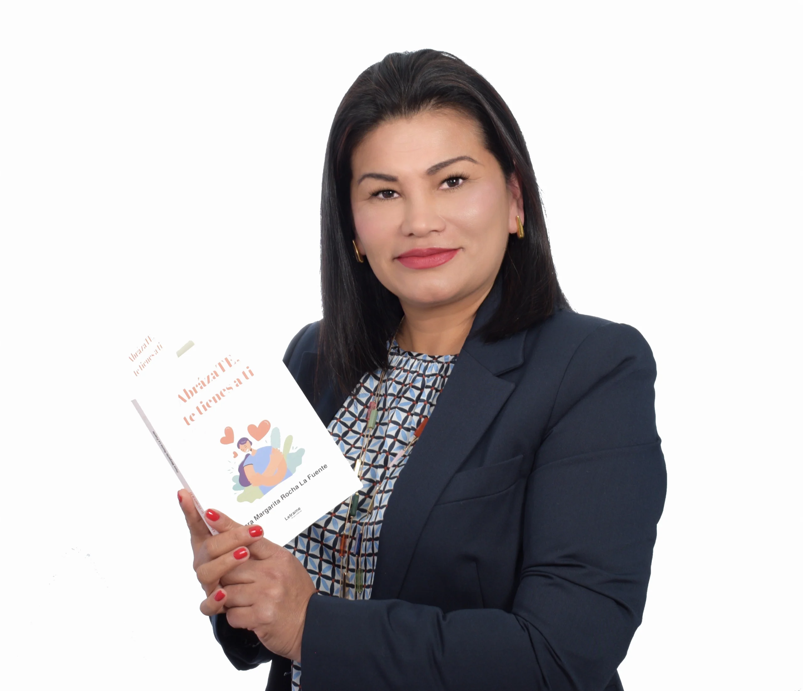 Flora Margarita Rocha La Fuente presenta su inspiradora obra 'AbrazaTE te tienes a ti'